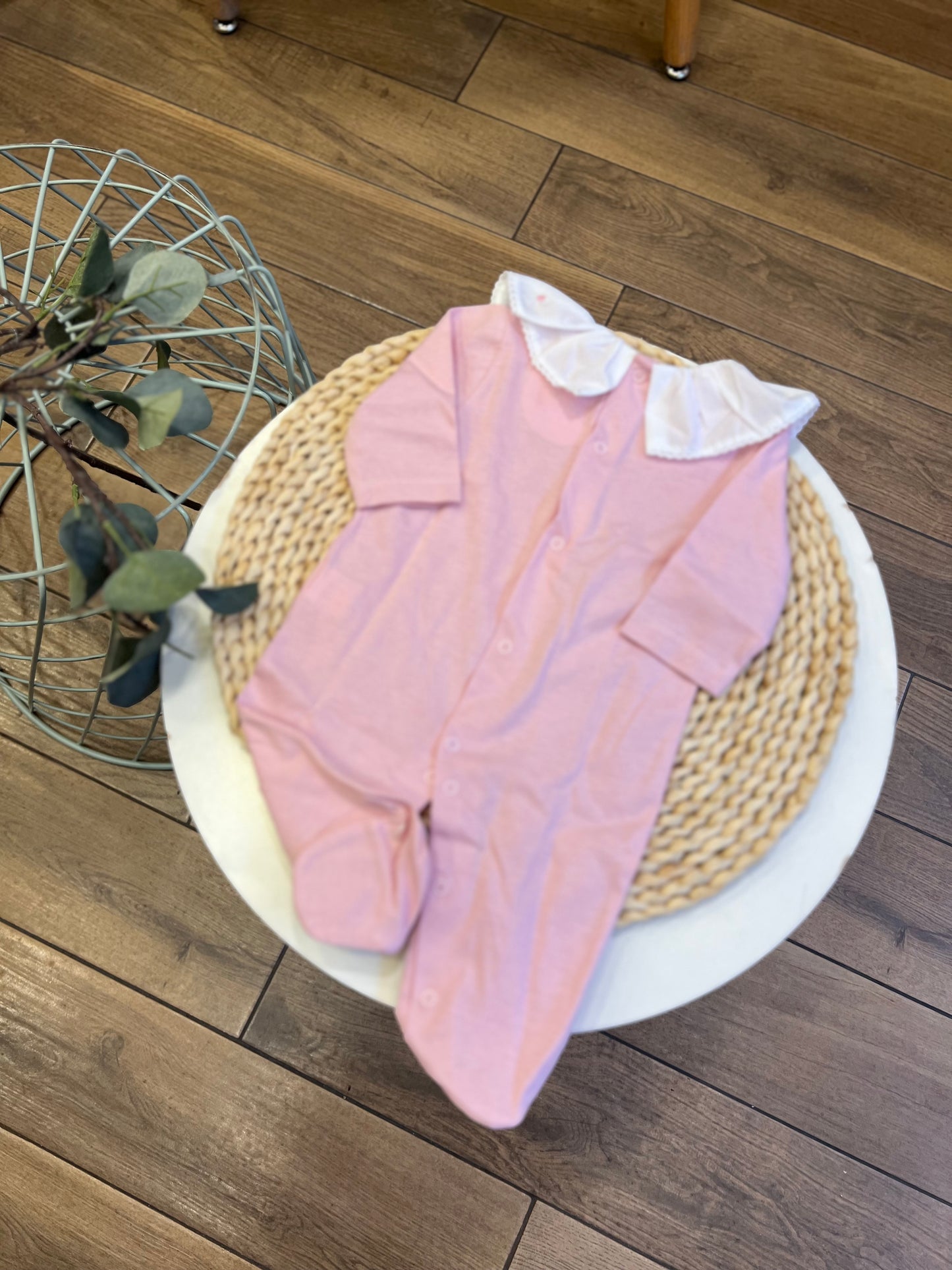 Tutina colletto Rosa