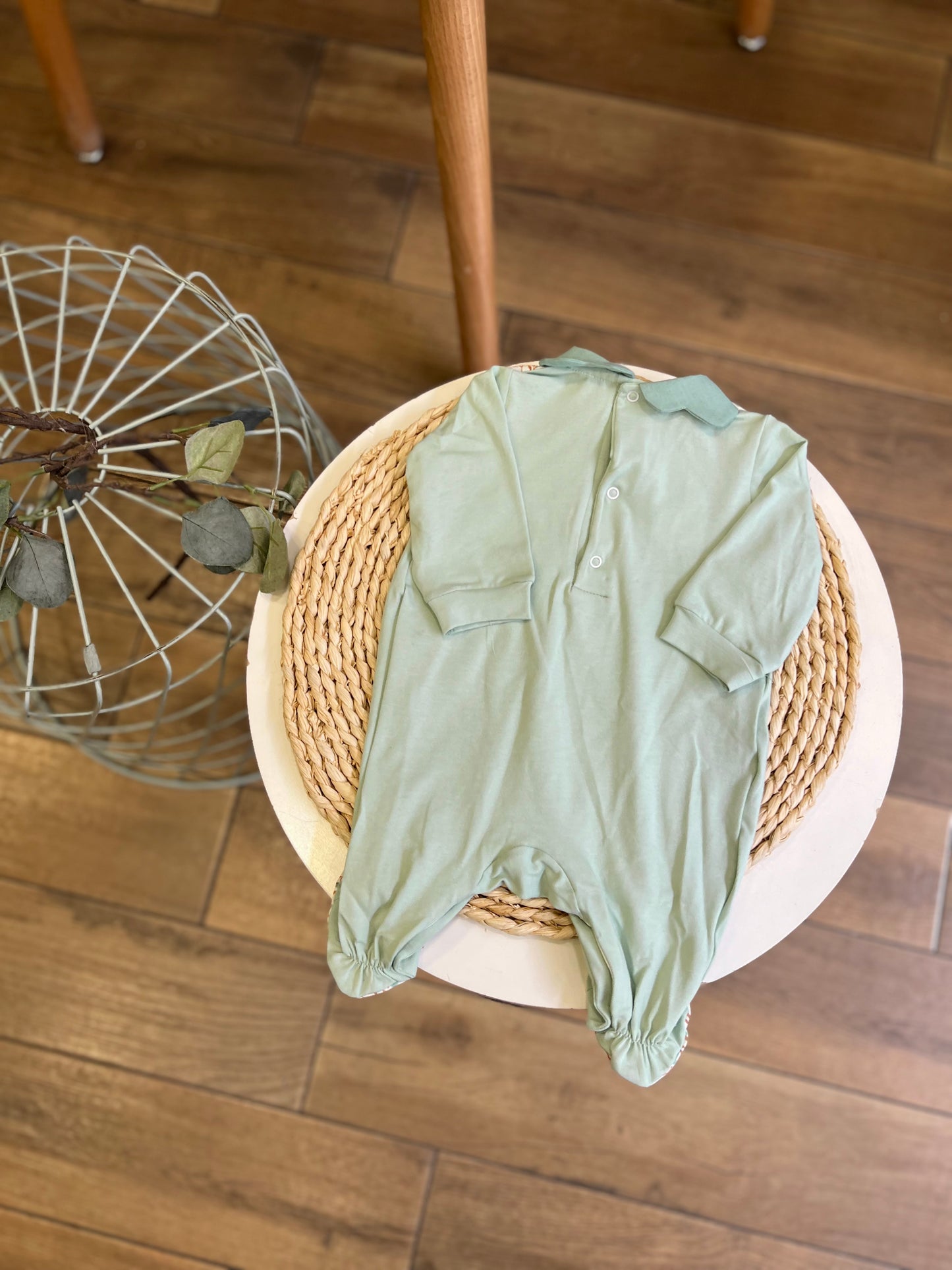 Tutina in cotone Verde