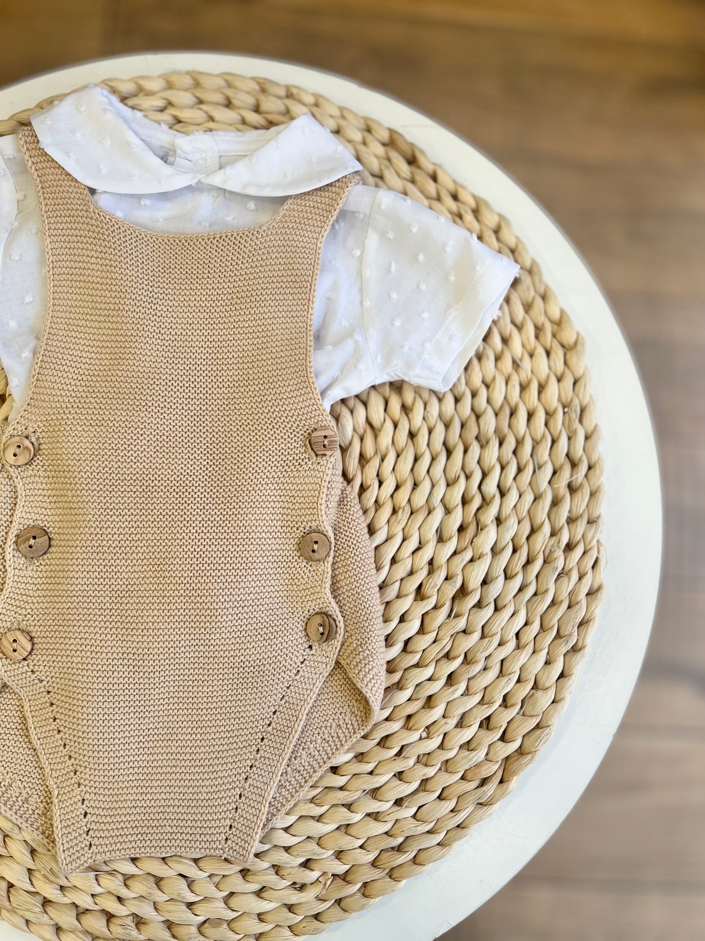 Set con camicina e pagliaccetto