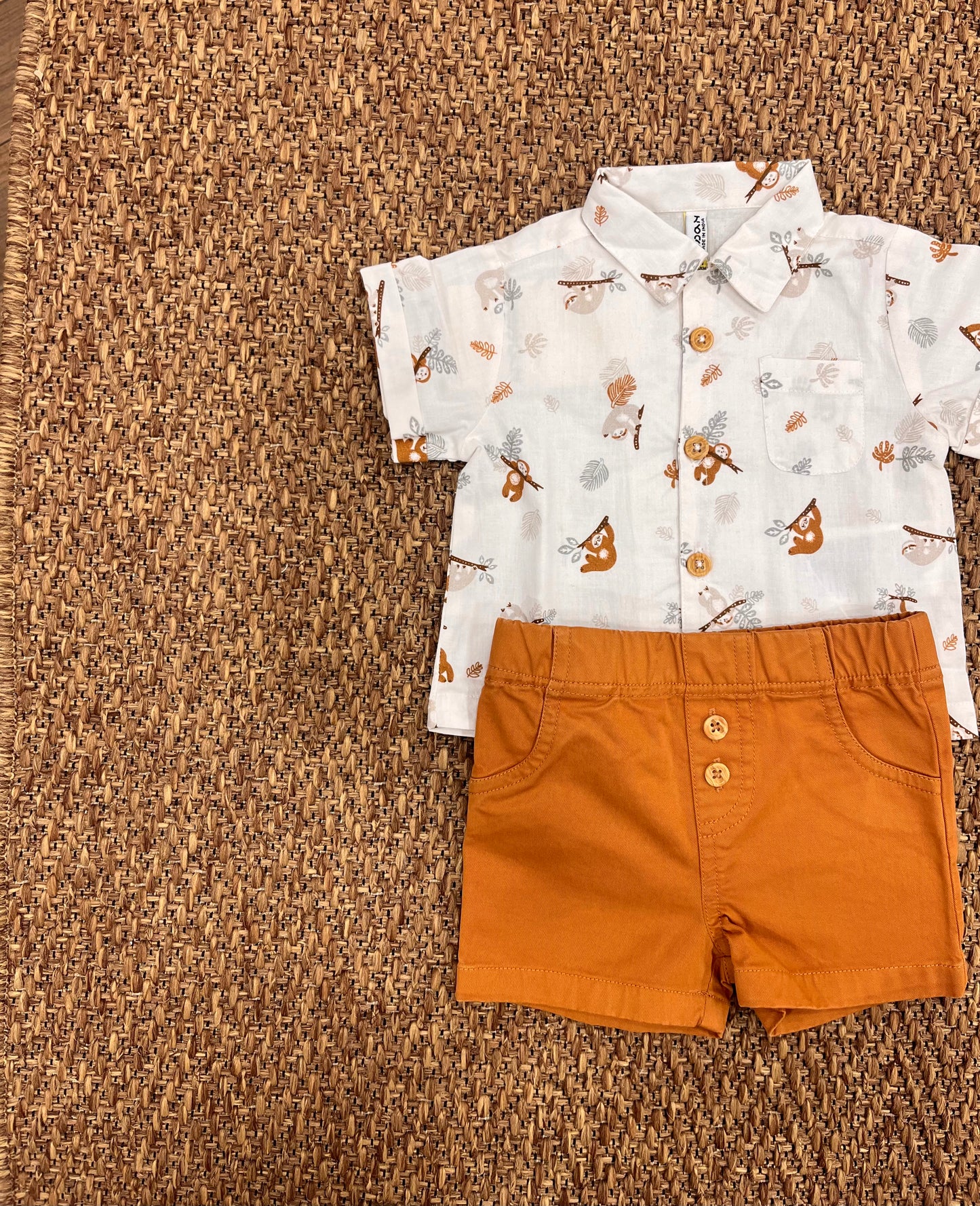Completo camicia e short