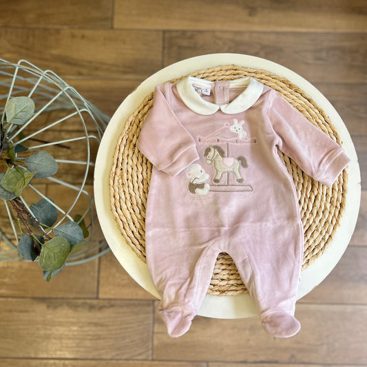 Tutina in ciniglia Cavalluccio