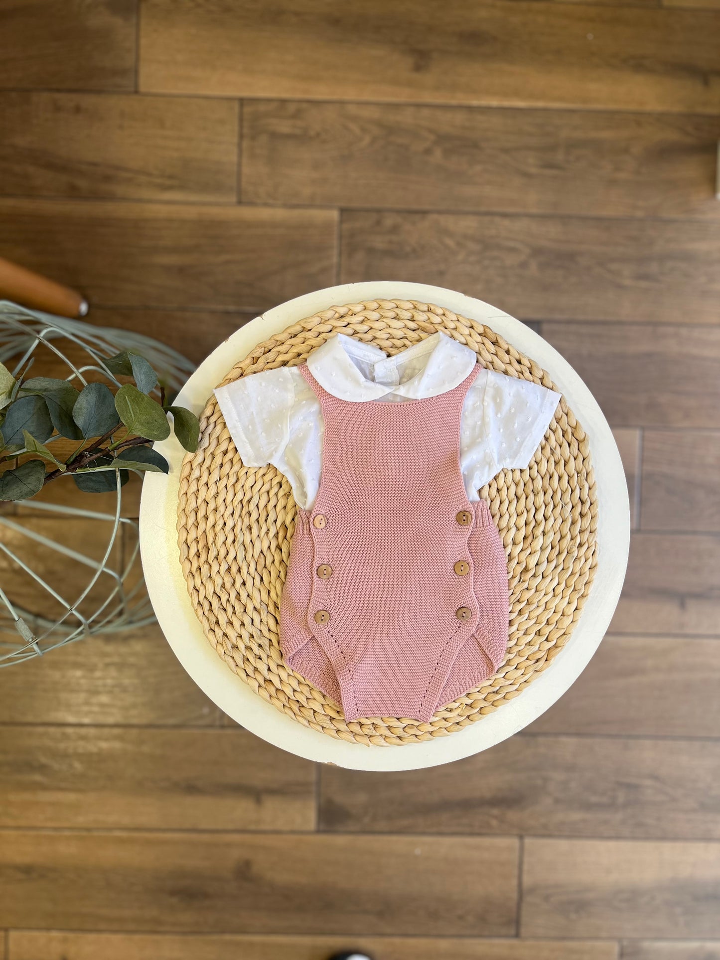 Set con camicina e pagliaccetto