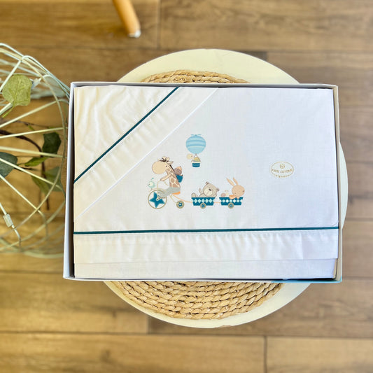 Set carrozzina Trenino Safari Petrolio