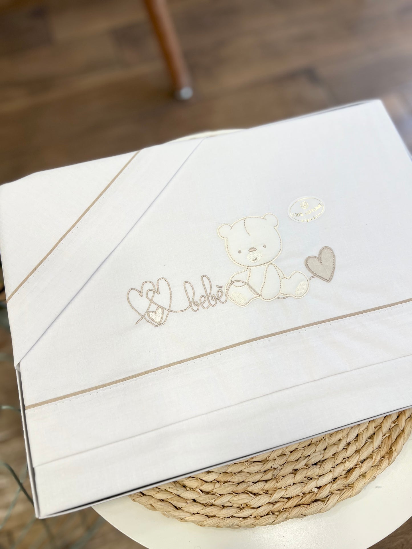 Set carrozzina Orsetto Baby Beige