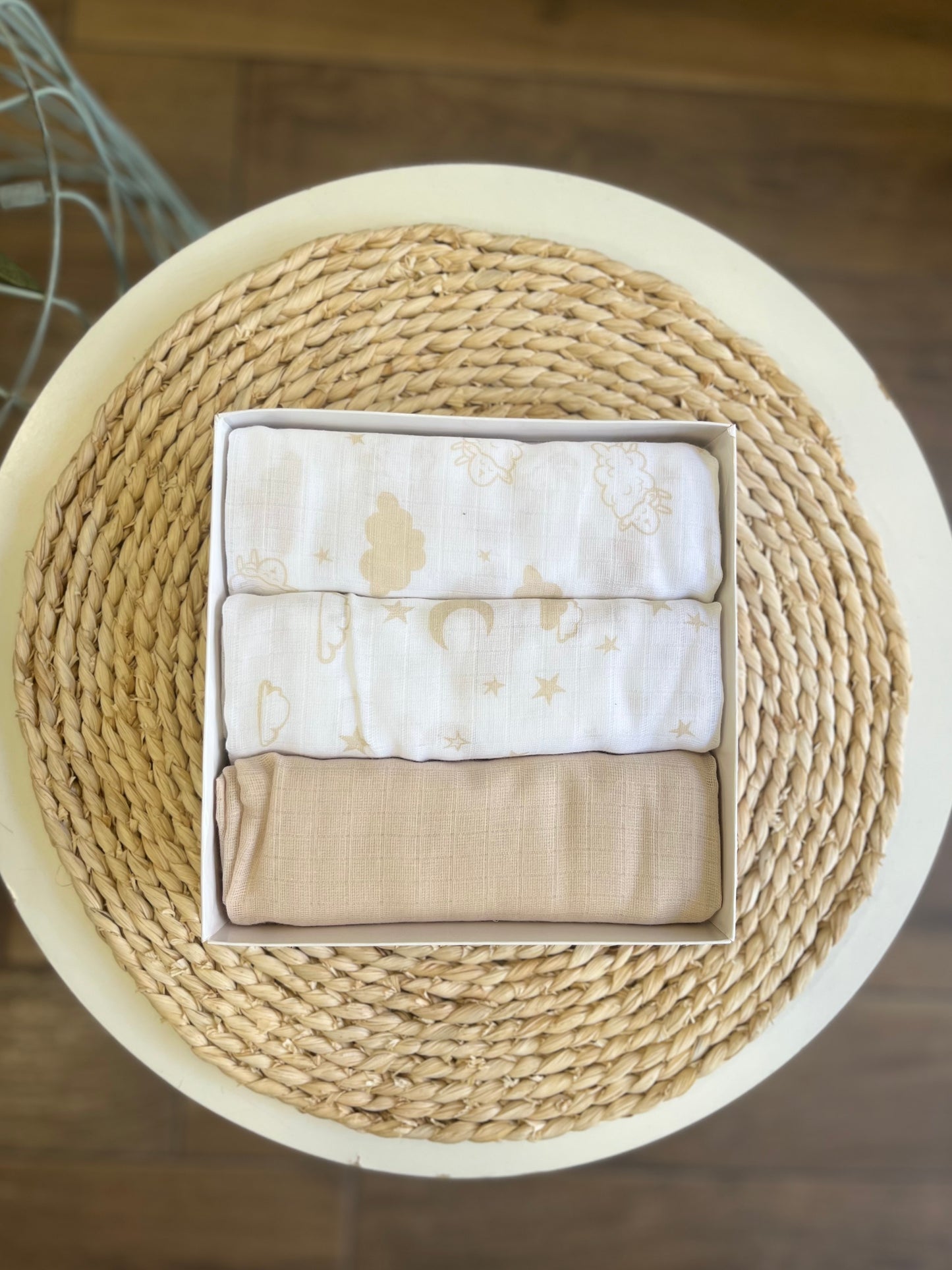 Quadrati in cotone garzato
