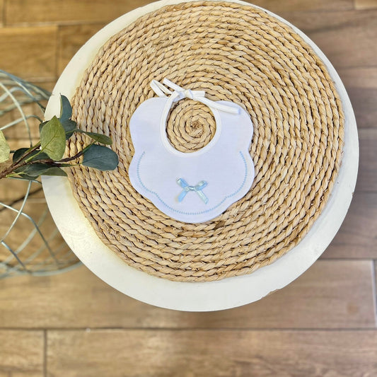 Bavetta Pappa e Latte Fiocchetto Celeste