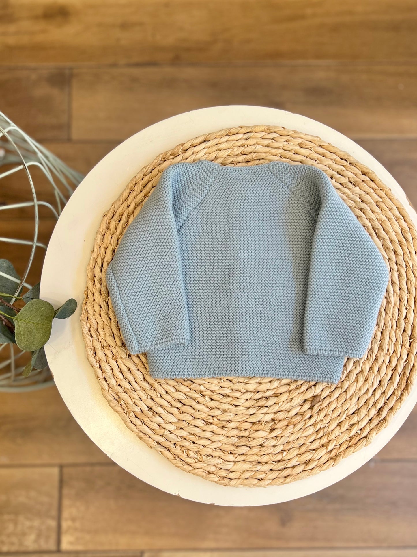 Cardigan celeste