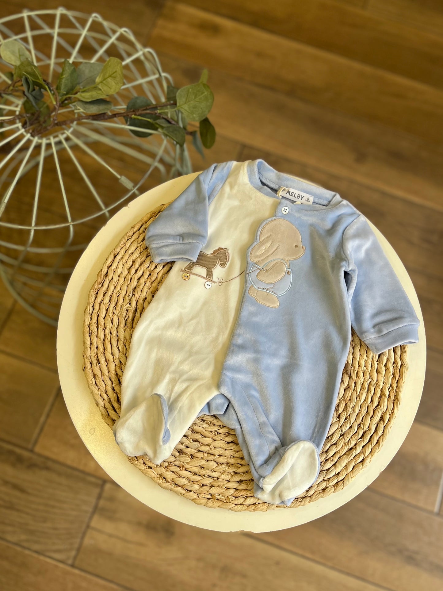 Tutina in ciniglia Soft Cavalluccio