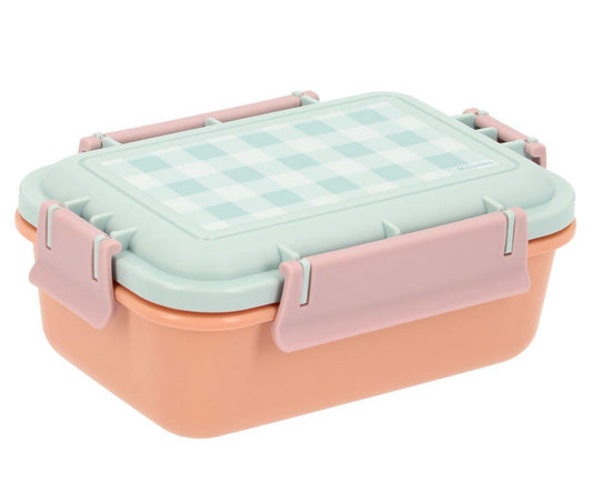 Bento Box Monneka Apricot-Vichy Aqua