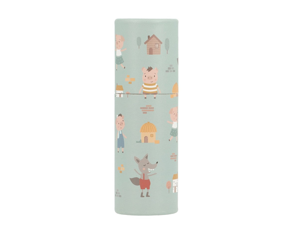 Tubo 12 Pastelli Tutete The Three Little Pigs