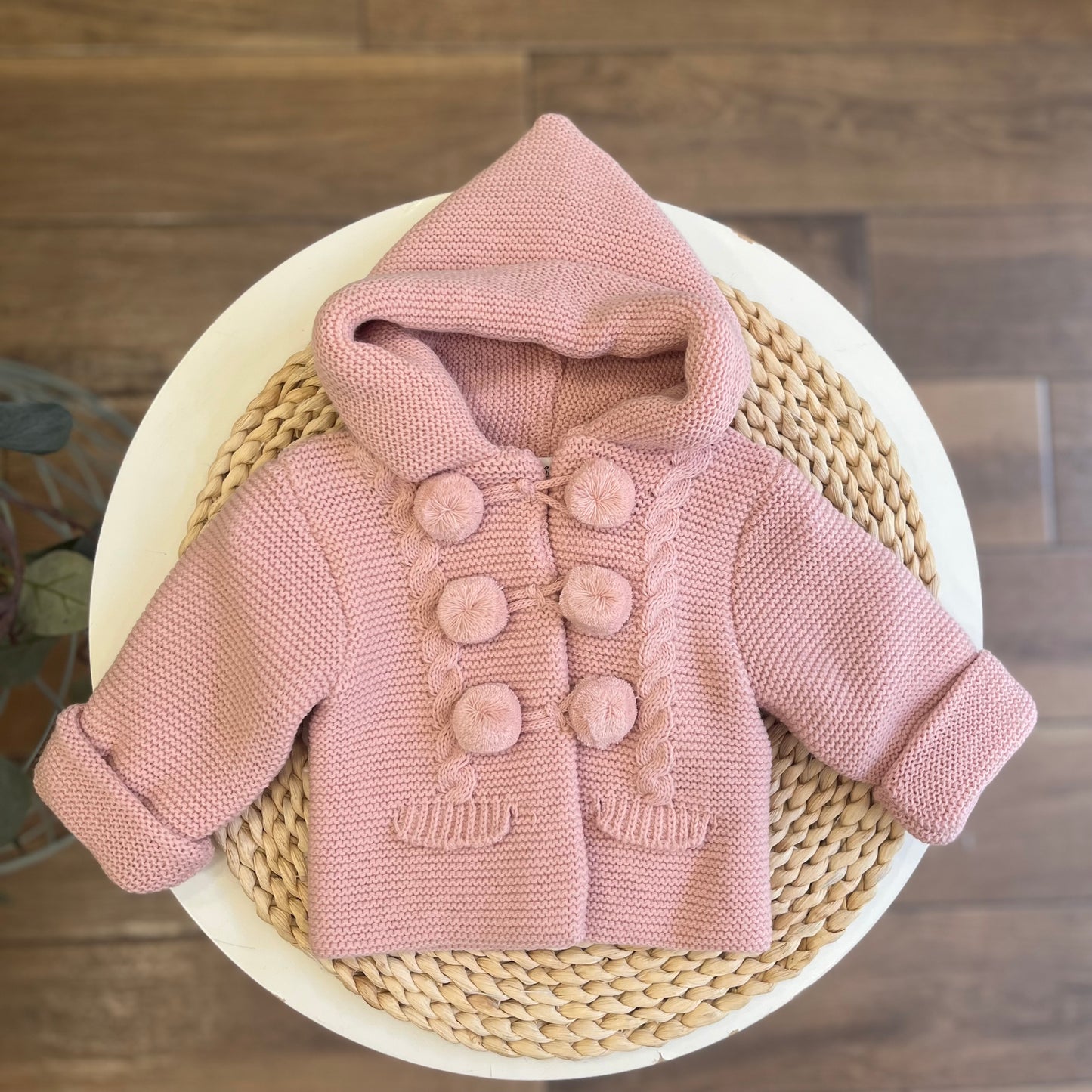 Cappottino Pon Pon Rosa Maquillage