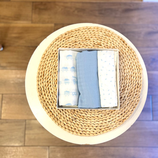 Quadrati in cotone garzato