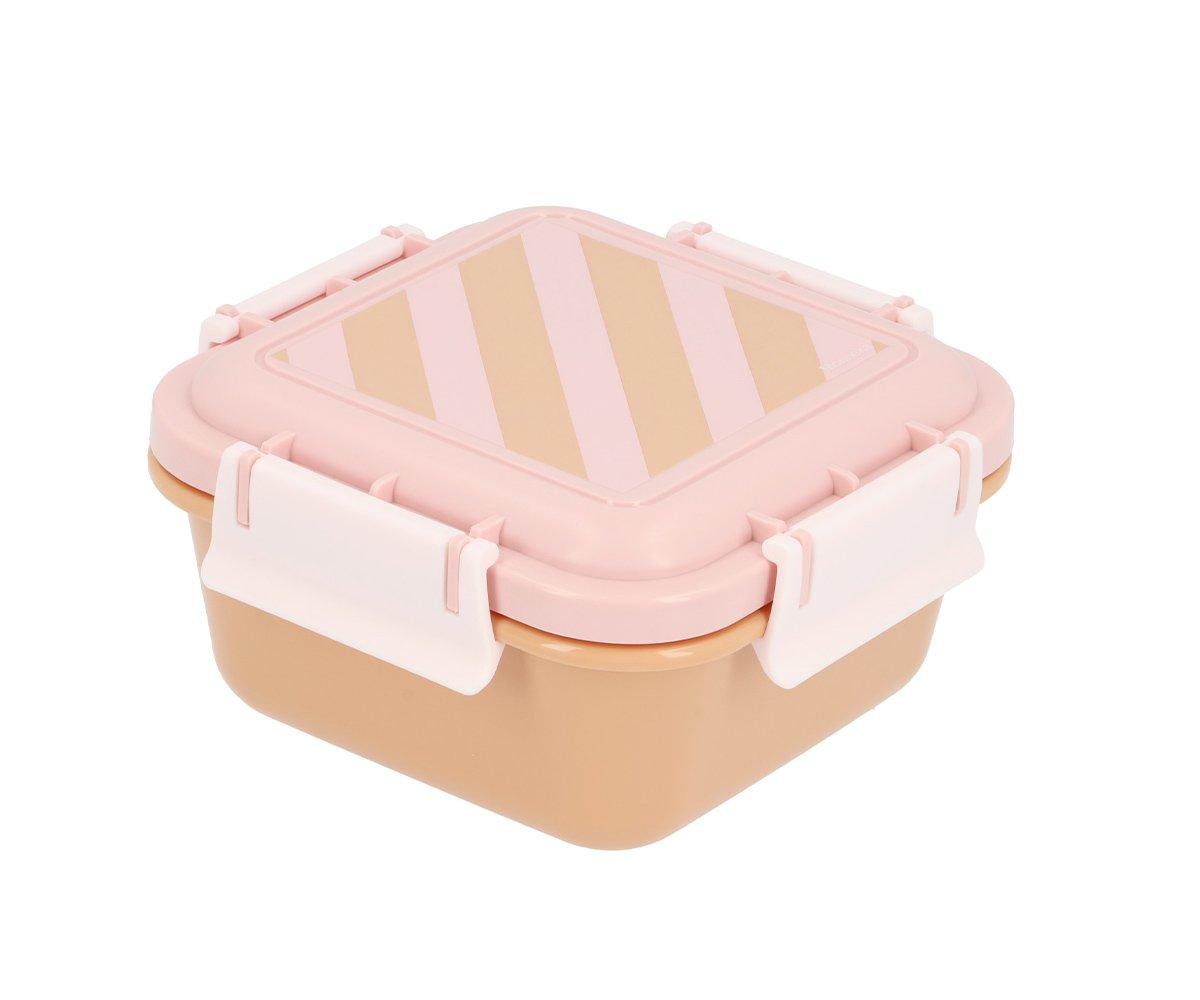Lunch Box Grande Monneka Big Stripes Pink