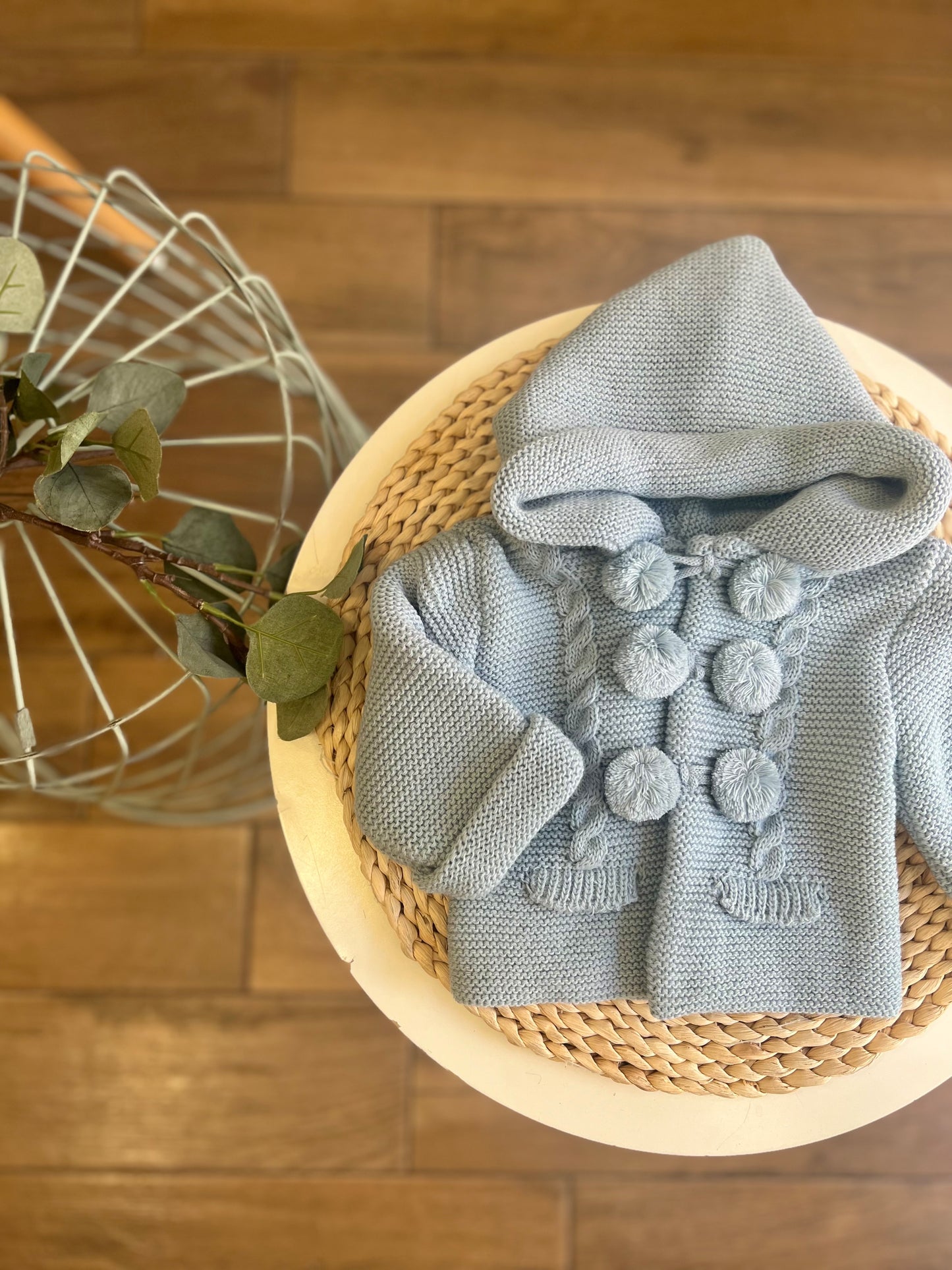 Cappottino Pon Pon Azul