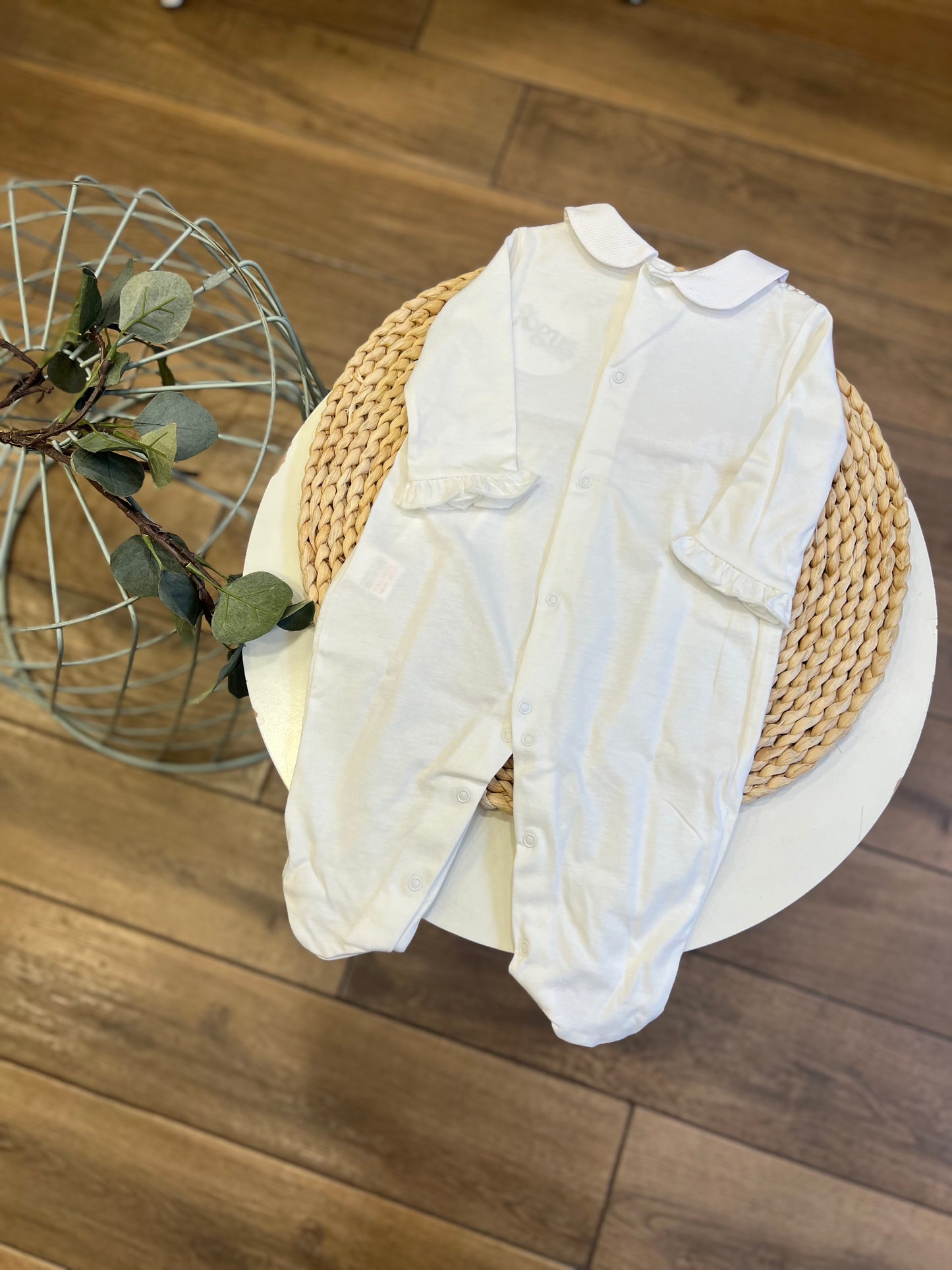 Tutina Punto Smock Panna
