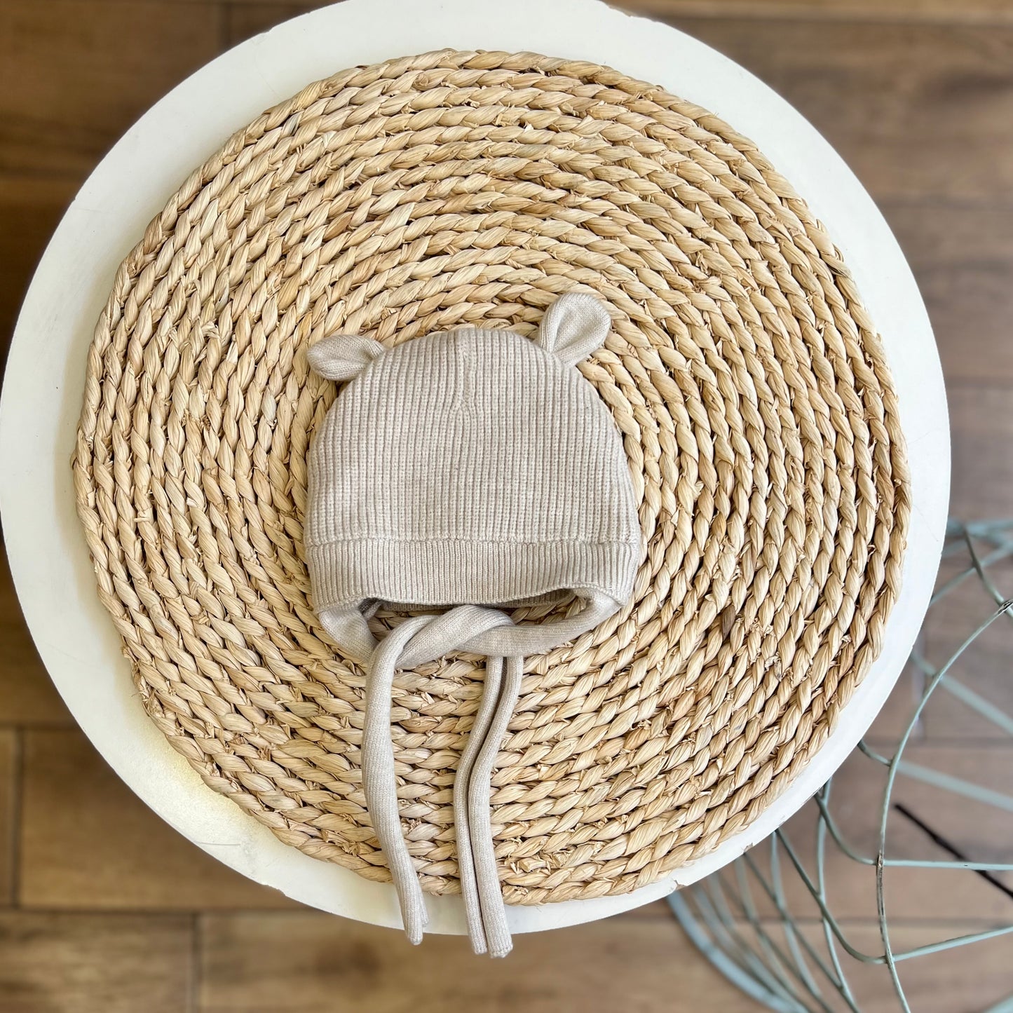 Cappellino in maglia
