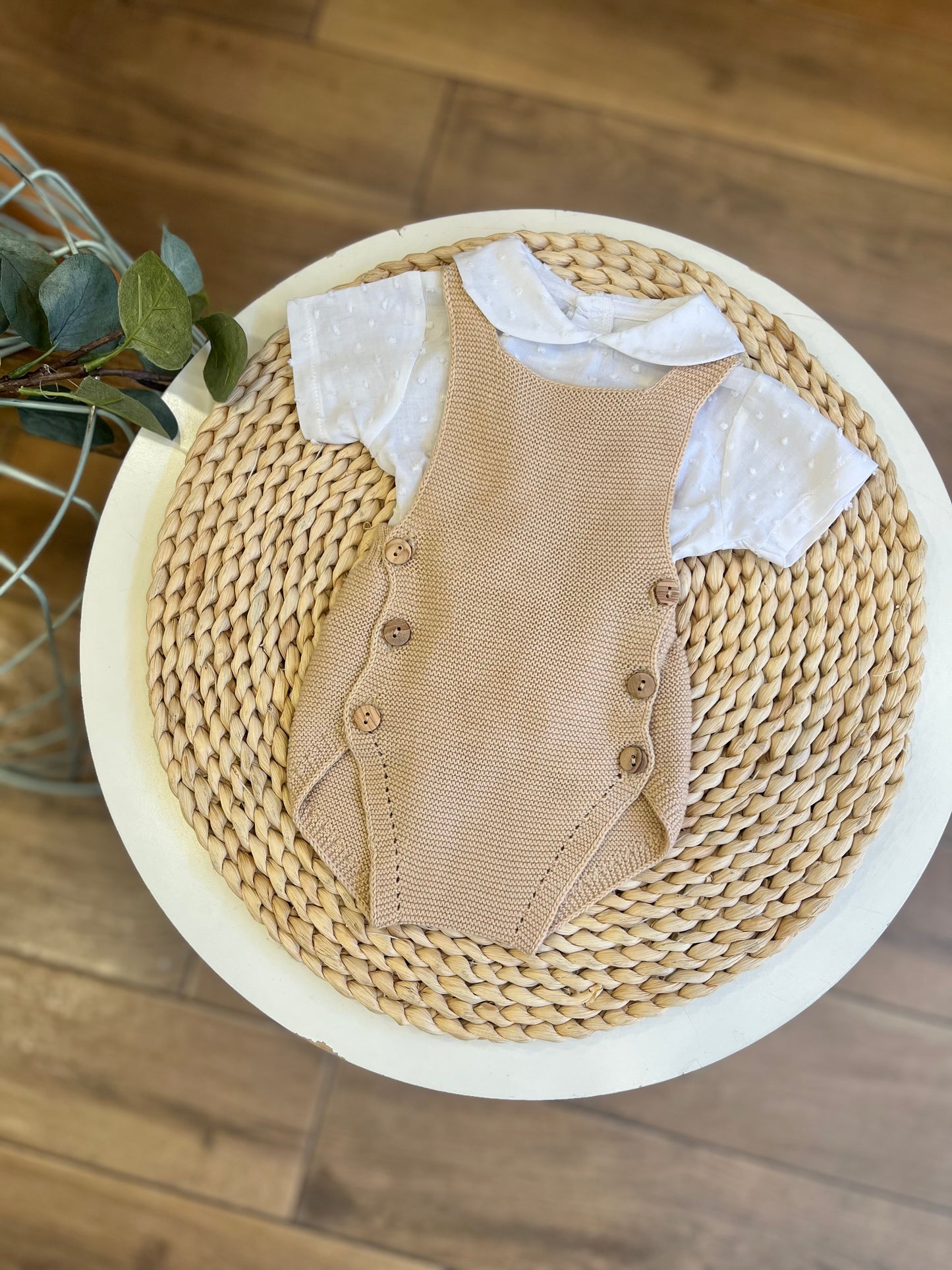 Set con camicina e pagliaccetto