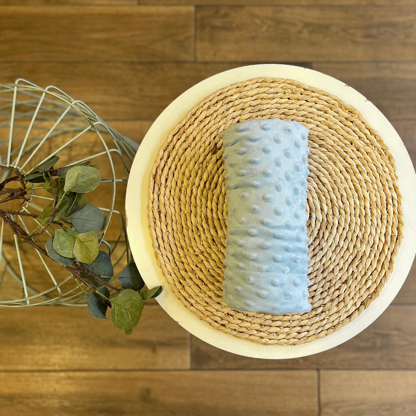 Copertina in ciniglia bolle personalizzata con disegno e nome