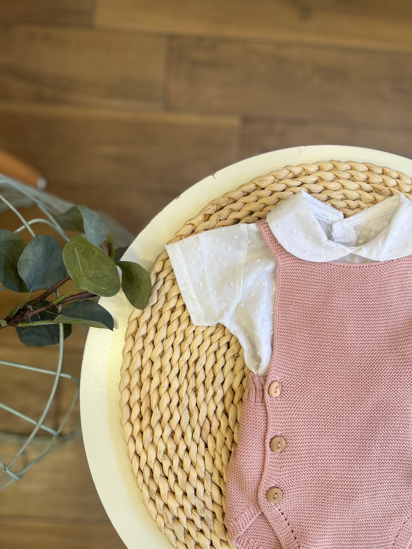 Set con camicina e pagliaccetto