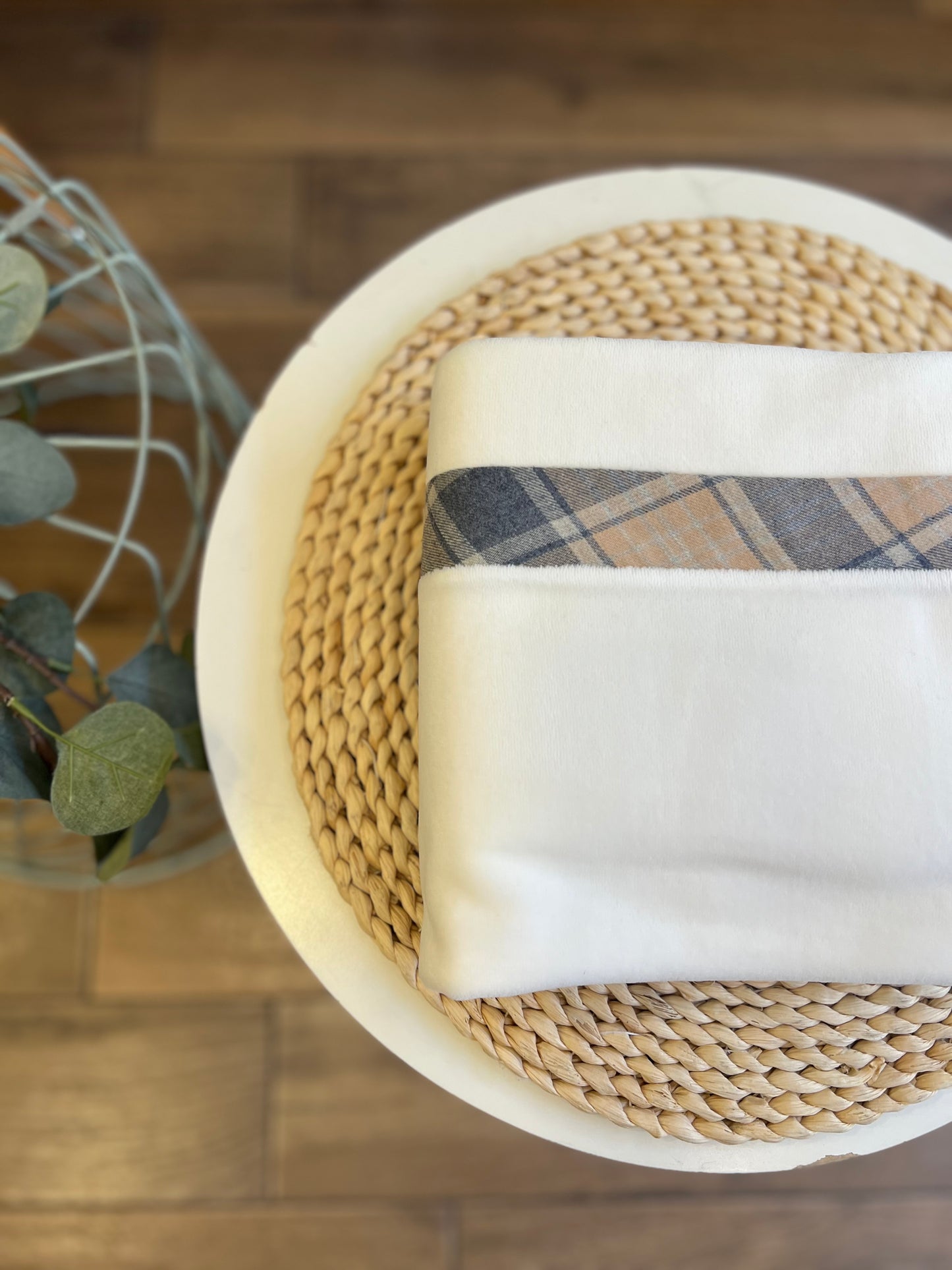 Coperta in ciniglia Blu