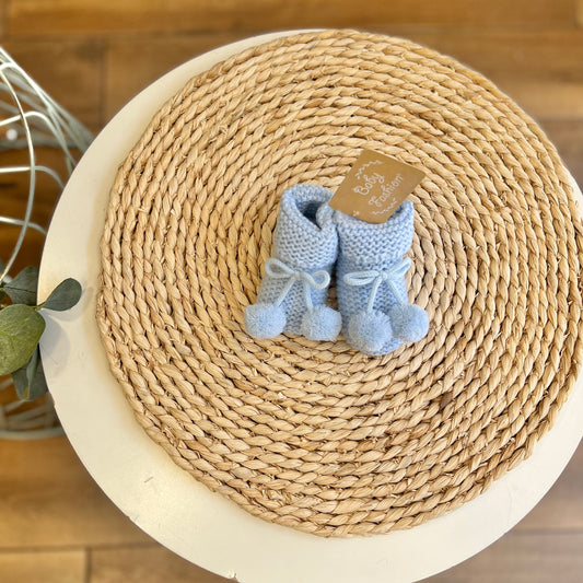 Scarpine Pon Pon Celeste