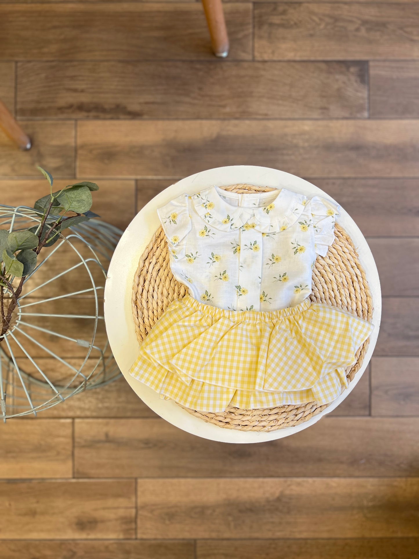Completo camicia e gonnellina culotte
