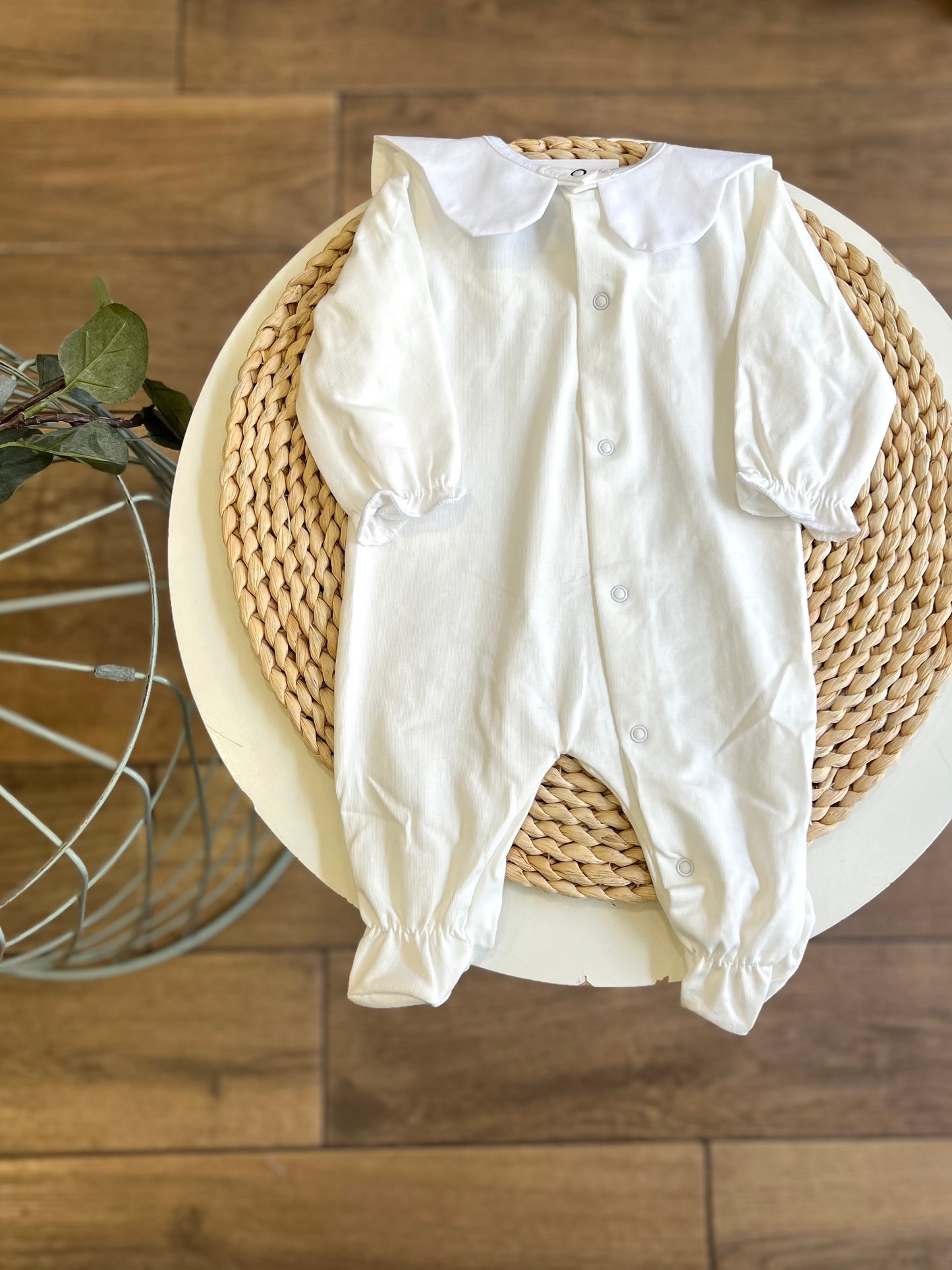 Tutina in cotone Latte