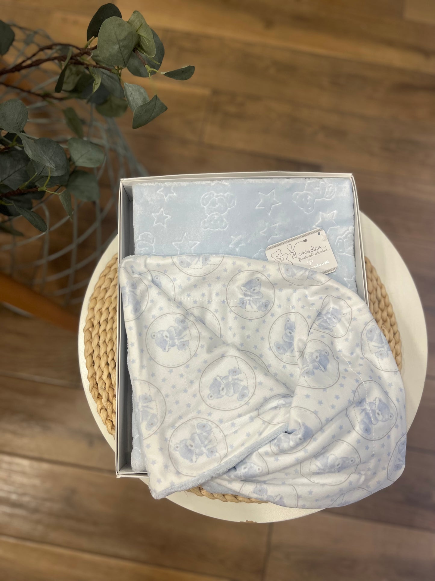 Copertina in ciniglia Orsetti Double Face