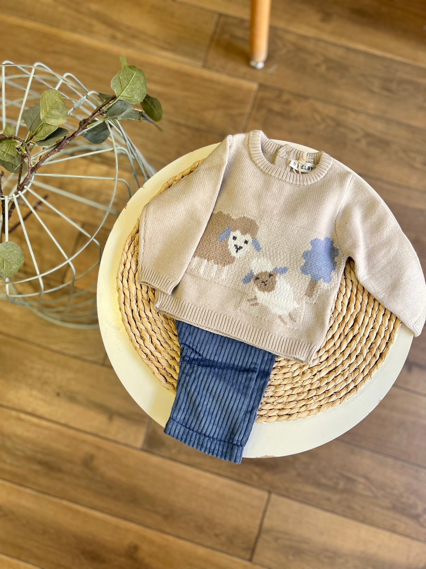 Completo pantalone e maglioncino Sheep