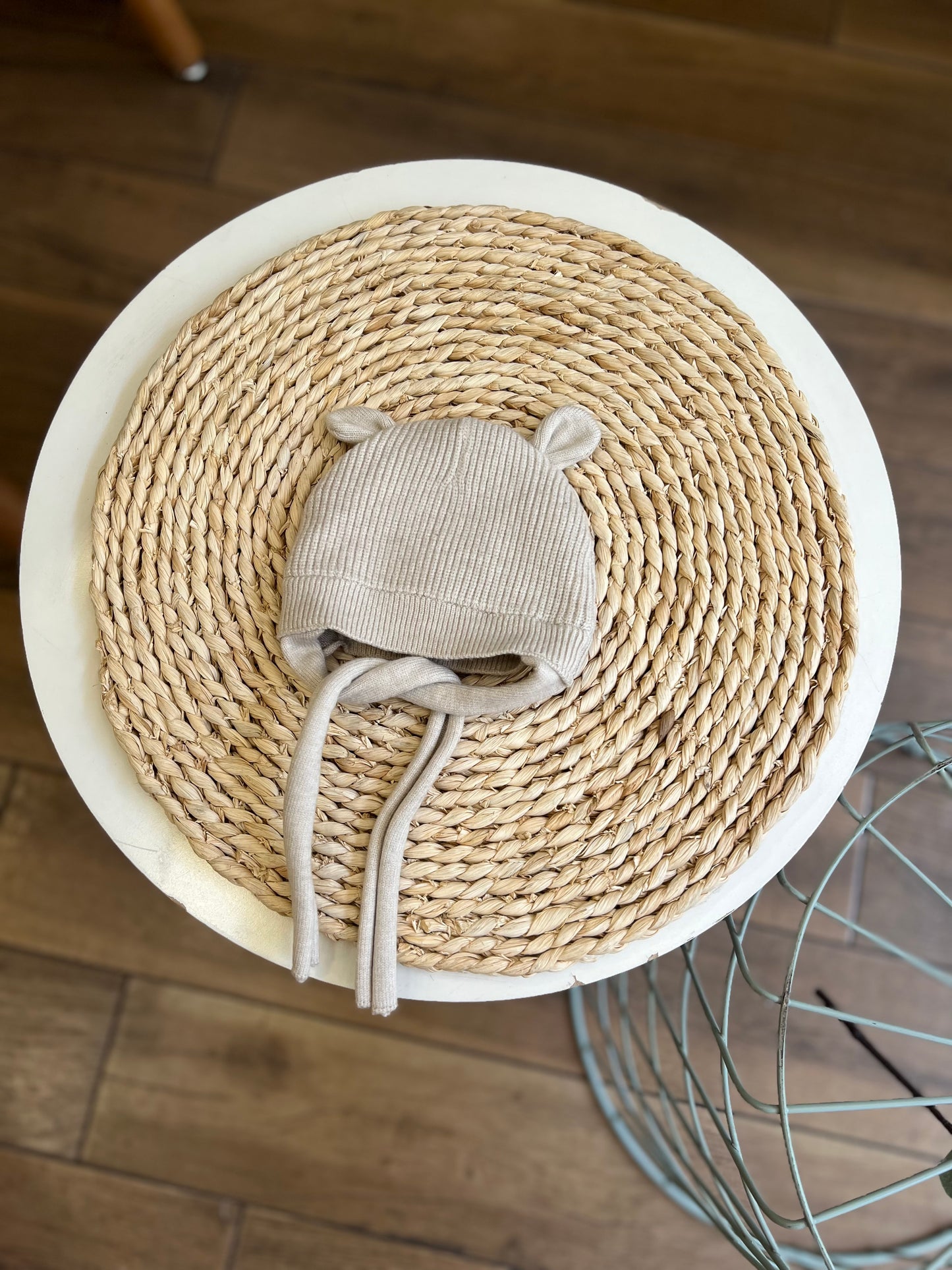 Cappellino in maglia
