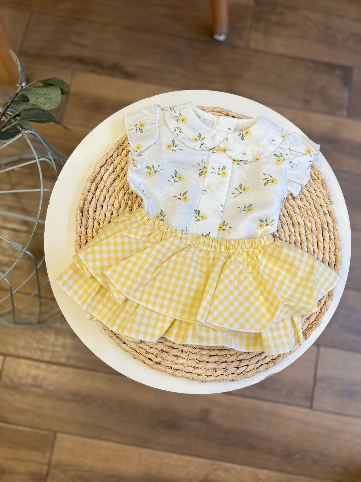 Completo camicia e gonnellina culotte