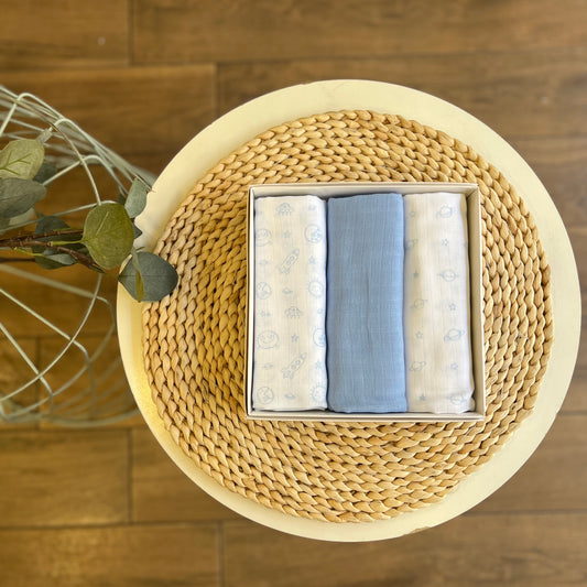 Quadrati in cotone garzato