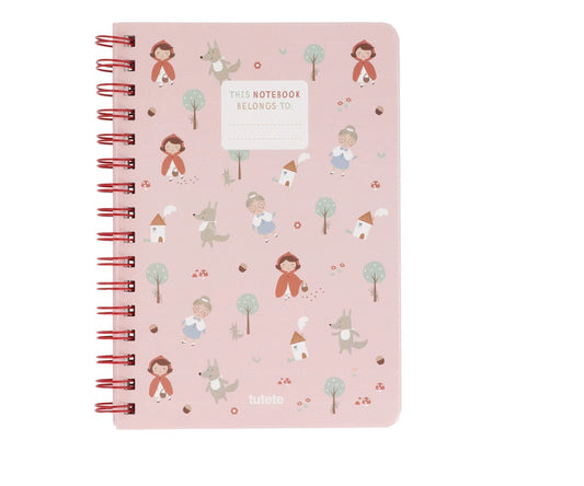 Taccuino Spirale Tutete Little Red