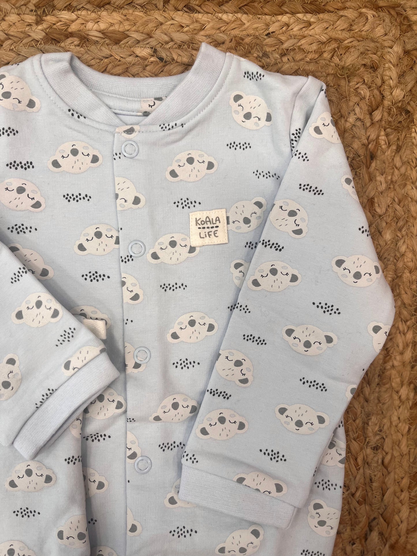 Tutina Koala con sacchetto felpata