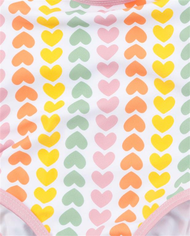 Costume intero cuori