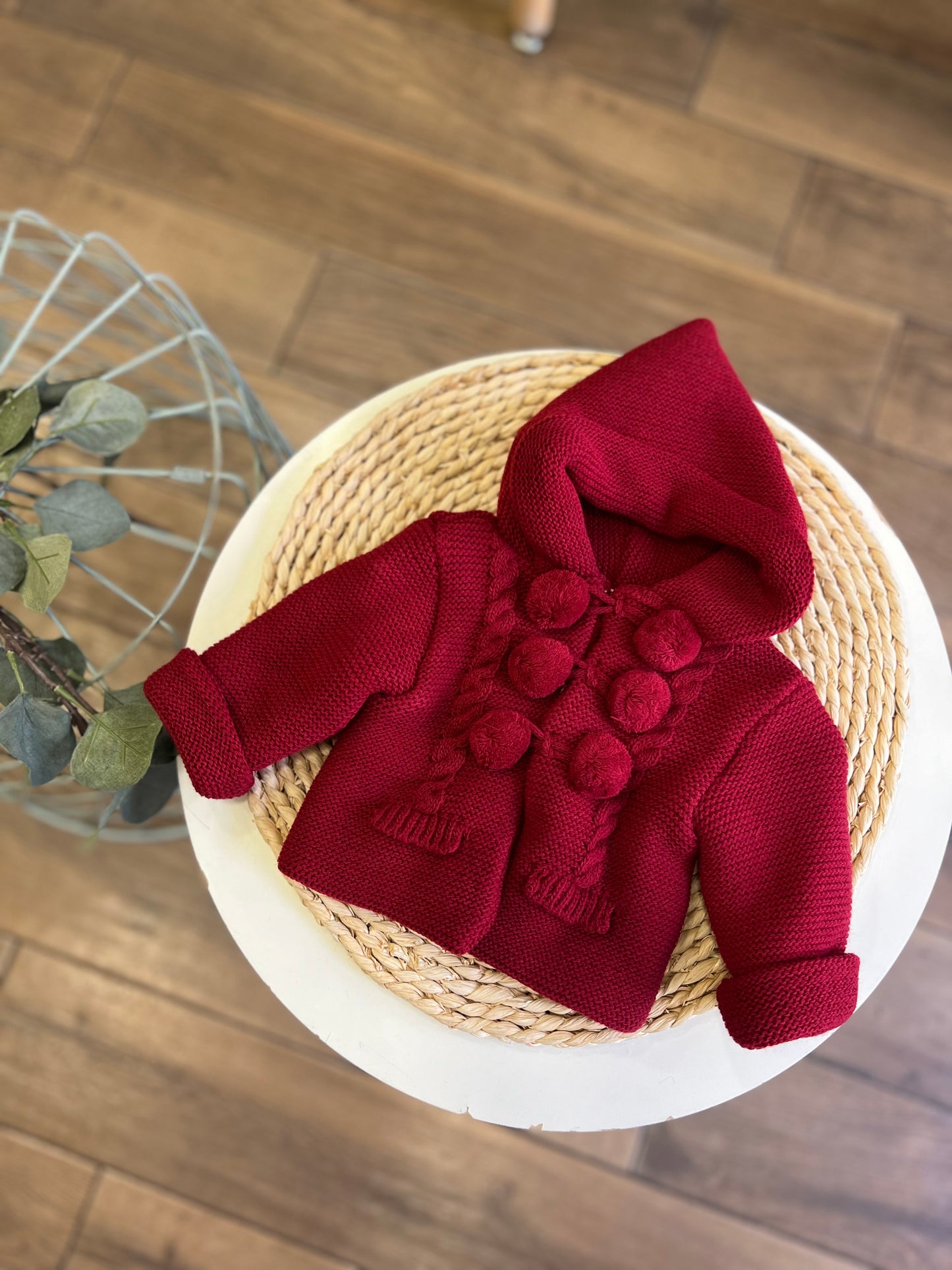 Cappottino Pon Pon Granata