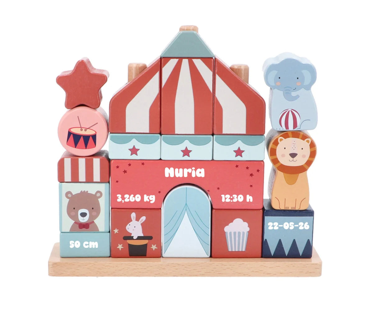 Impilabile Monneka Circus Personalizzabile