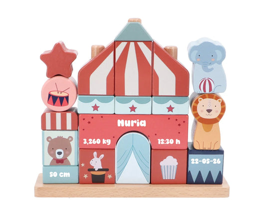 Impilabile Monneka Circus Personalizzabile