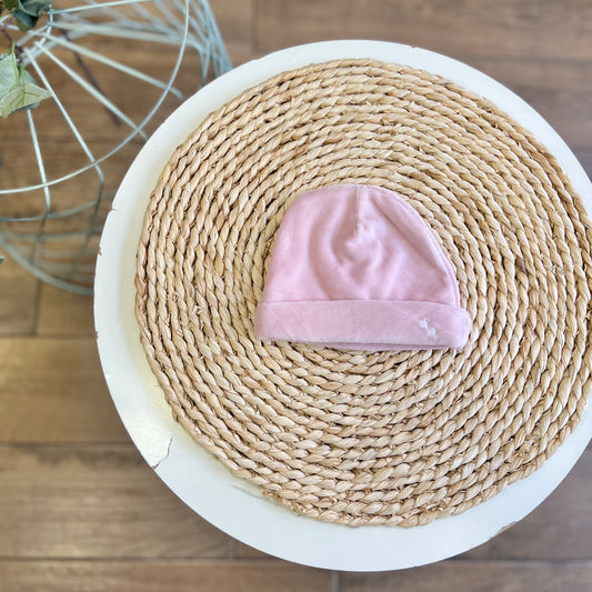Cappellino ciniglia Rosa