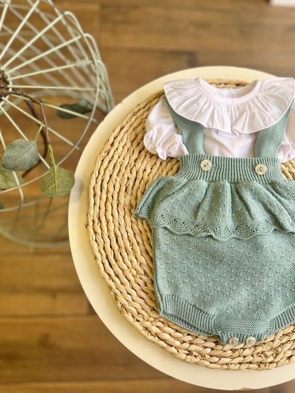 Set con camicina e pagliaccetto