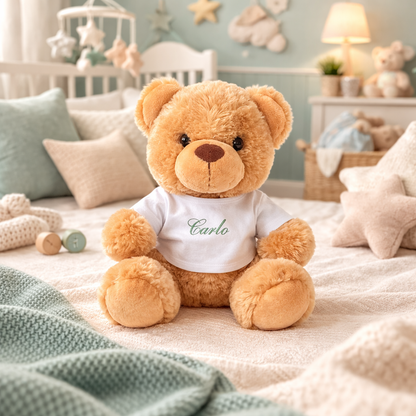Orsetto peluche personalizzato con T-shirt
