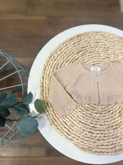 Cardigan sabbia