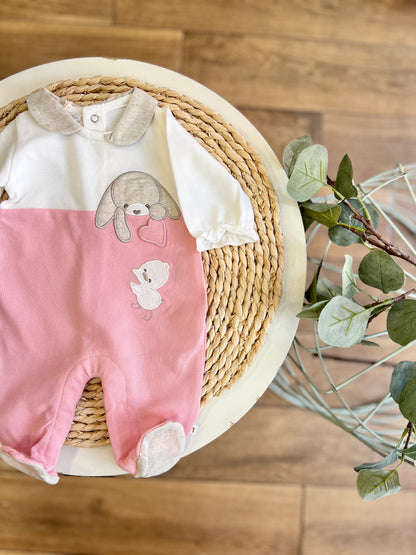 Tutina in cotone Cuak Rosa