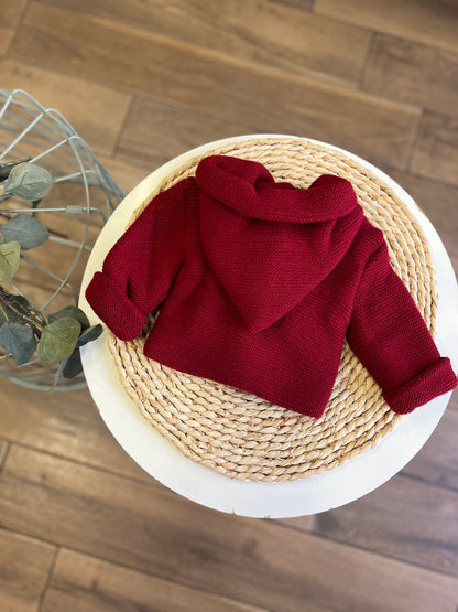 Cappottino Pon Pon Granata