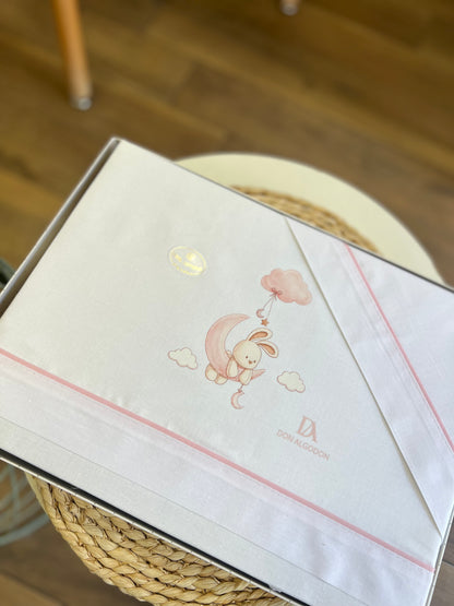 Set carrozzina Luna rosa