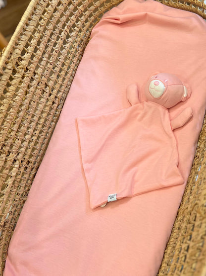 Set Copertina e Dou Dou in cotone Rosa