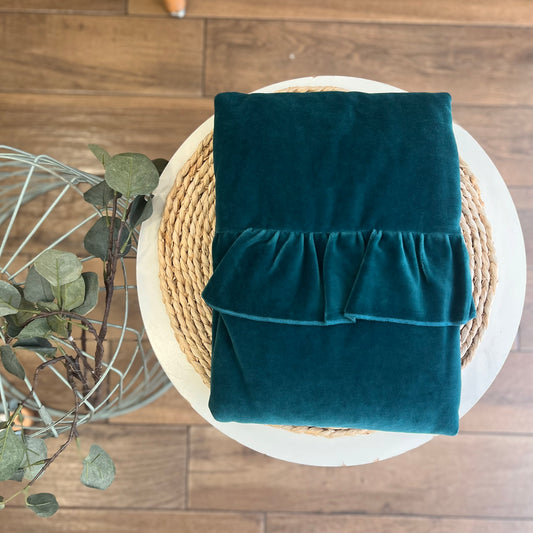 Coperta Rouche in ciniglia Ottanio