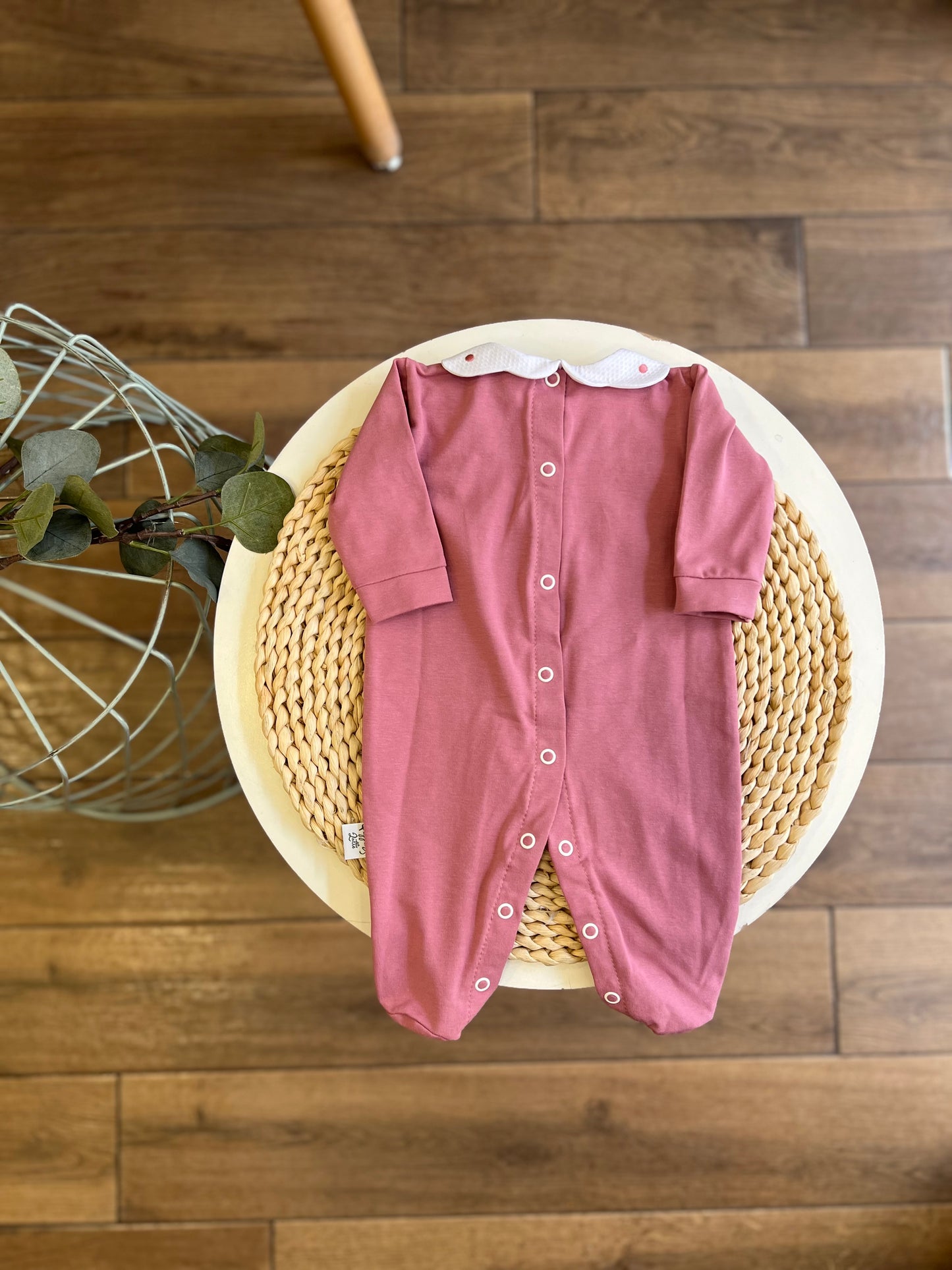 Tutina con colletto Nuvola Pois