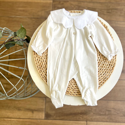 Tutina in cotone Latte