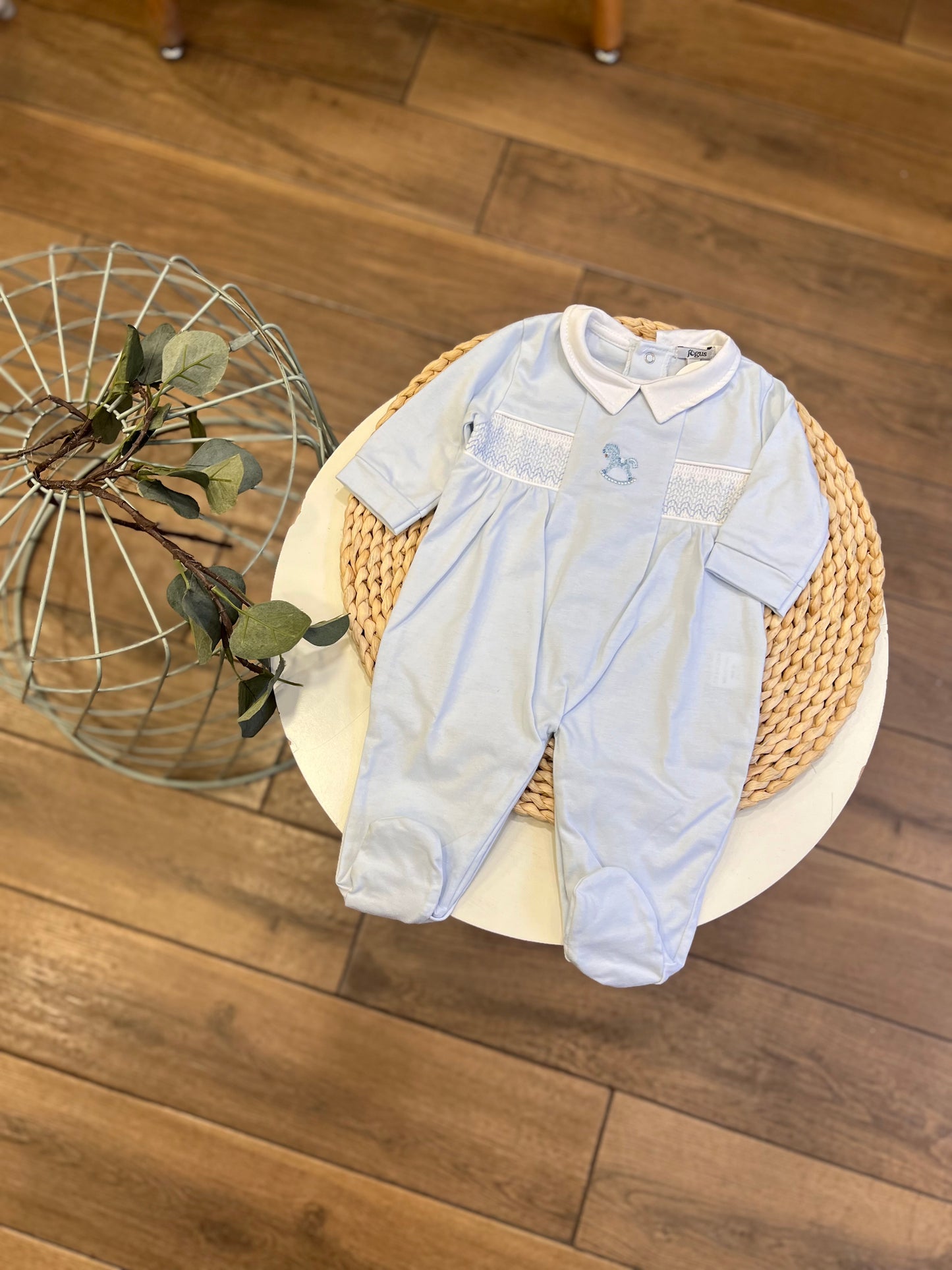 Tutina Cavaluccio a Dondolo Celeste